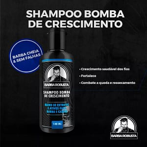 Shampoo de crescimento capilar