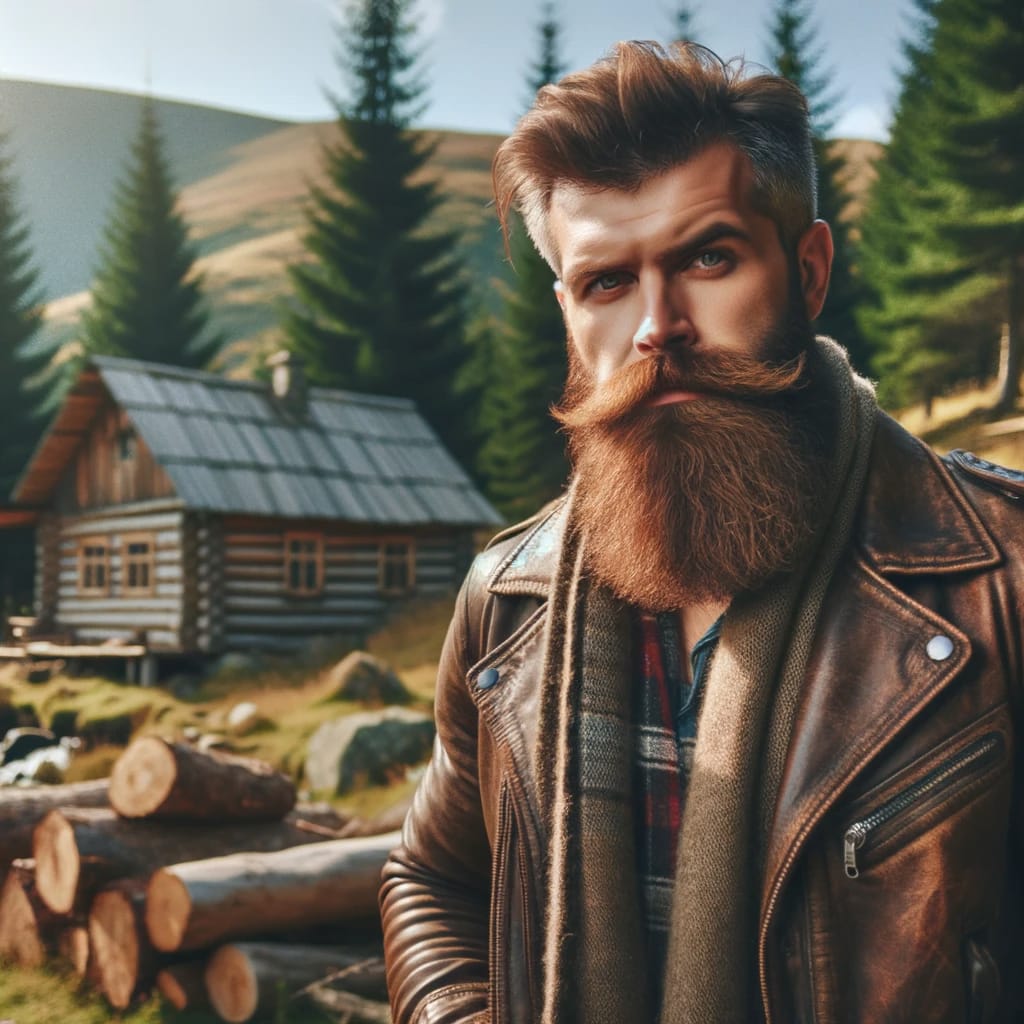 Barba Lenhador: O Guia Definitivo para Cultivar e Cuidar do Seu Estilo Rústico 1 barba lenhador